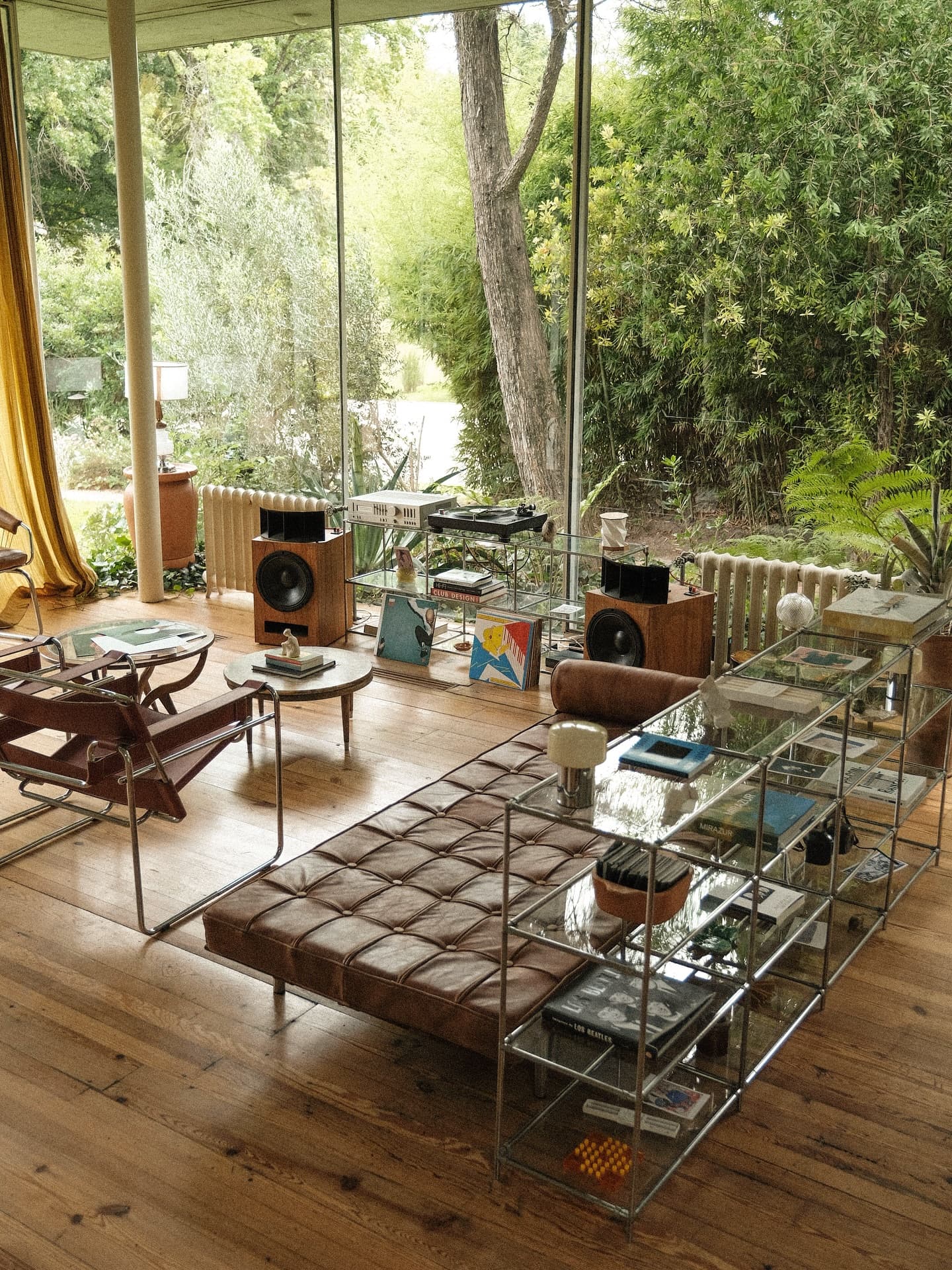 El living del showroom